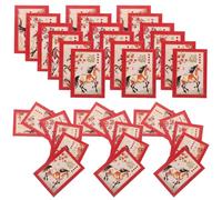 HOOTNEE 90pcs Chinese Red Pockets Horse Year Red Envelope Spring Festival Packets Paper Bulk Pack Convenience Traditional Chinese Aesthetics Cartoon Horse Motifs 2026 Edition for Wedding
