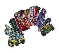 HOOTNEE 9pcs Sew on Appliques for Clothes with Cotton Material Decorative and Hole Repair Patches Suitable for Shirts and Clothes for Home Sewing