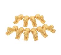 HOOTNEE Ancient Egyptian Sphinx Figurines Micro Landscape Models 10pcs Resin Statue Set for History Enthusiasts Home Office Decor