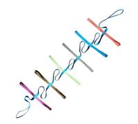 HOOTNEE Anti-Lost Walking Rope for with Multiple Handles, Blue 38mm Wide Safety Leash for Outdoor Activities and Preschool Group Supervision