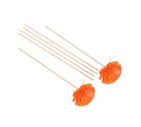 HOOTNEE Aromatherapy Diffuser Sticks with Replaceable Fragrance Diffuser Rods Flower-designed Made of Tetrapanax Papyriferus Multi-use Scent Emitting Sticks for Bedroom and Living Room