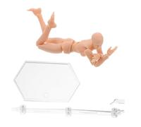 HOOTNEE Artist Drawing with Stand Realistic Action Figure Model for Sketching Painting Teaching Versatile Poses for Creative Expression Sturdy Support for Artists