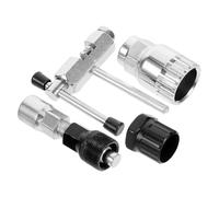 HOOTNEE Bike Repair Tool Kit 4-in-1 Bicycle Chain Breaker Crank Puller Bottom Bracket Removal Tool Set Portable Maintenance Kit for Road and Mountain Bikes