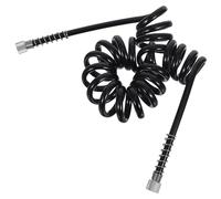 HOOTNEE Black Silicone Facial Beauty Machine Replacement Spray Hose with Spring Coiled Tube for Deep Pore Cleansing and Adapting to Facial Contours, Suitable for Home and Professional
