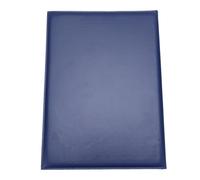 HOOTNEE Blue Leather Certificate Protective Case for A4 Diplomas and Certificates, Padded Folder Holder Suitable for Office and Home Use, Sturdy Hardcover Presentation Folder