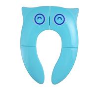 HOOTNEE Boys and Girls Toilet Seat Cover Folding Pad Winter Seat Pad Portable and Compact Design for Travel Small Eyes Pattern