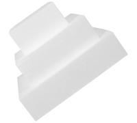 HOOTNEE Cake Dummies and Creating Displays Polystyrene Foam Models 3pcs Square for Practicing Cake Decorating White Easy to Cover and Paint for Wedding Decoration and DIY Design