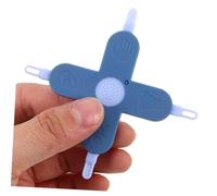 HOOTNEE Care Tools Gentle Nail Cleaner Ear Wax Remover Nose Sucker for Boy Girl Cross Shaped Design for Safe and Cleaning Blue