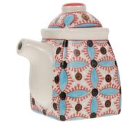 HOOTNEE Ceramic Spice Storage Can Condiment Holder with Lid Large Capacity Sturdy and for Home Kitchen 1pc