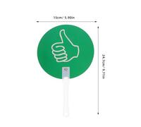 HOOTNEE Classroom Voting Paddles 5Pcs Plastic Yes No Signs for Teachers, Lightweight Handheld Boards for Student Voting and Interactive Lessons