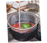 HOOTNEE Colander Filter Fries Kitchen Food Fruit Strainer Fruit and Vegetable Basket Handles Colander Basket Slotted Food Strainer Sieves Wire Fry