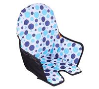 HOOTNEE Comfortable Blue Fabric High Chair Cushion for Boy Girl with Skin Friendly Cover Humanized Design Dining Seat Pad Practical Soft Cushion for Booster and Nursing Chairs