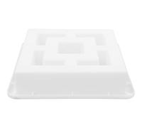 HOOTNEE Concrete Stone Molds Brick Mold Plastic for Lattice Window Stones, Easy to Clean, Backyard Landscaping and Balcony, Path DIY for First-time DIY Users