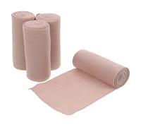 HOOTNEE Cotton Elastic Compression Wraps 4Pcs Wide 100Mm for Sports Protection and Knee Physical Therapy