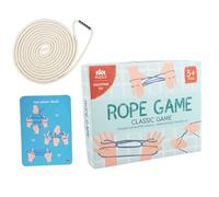 HOOTNEE Cradle String Game and Finger Strings Toy for Children Early Education Cooperative Hand Game Preschool Nostalgic Rope Play Set