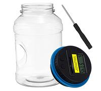 HOOTNEE Digital Counting Coin Piggy Bank for Boys Large Capacity Money Saving Jar with Screen and Screwdriver US Coin Compatible Cash Box for Adults