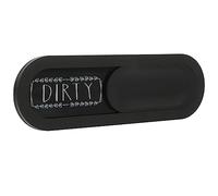HOOTNEE Dishwasher Magnet Clean Dirty Sign Portable Double-sided Indicator for Easy Use Sturdy Acrylic Abs Design for Dishwashers and Washers Simple Installation Black Oval Shape