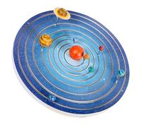 HOOTNEE DIY Solar System Planet Models Painting Kit for Creative Planetary Puzzle Educational Space Craft for Boys and Smooth Plastic Texture Lightweight and Easy to Paint