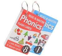 HOOTNEE Early Education Cards English Spelling Flash Cards Soft Alphabet Matching Letters for Boys and Girls Learning Toys