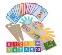 HOOTNEE Educational Counting Blocks Math Tools Animal Cognitive for Addition Subtraction Learning and Color Recognition Development