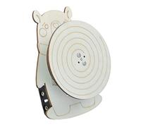 HOOTNEE Educational Physics Model Kit for Boy Girl Bear Toy for Science Experiments Develops Fine Motor Skills Wood Construction Conservation Law Demonstration for School Learning