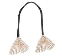 HOOTNEE Elegant Rhinestone Hair Bun Maker Bow Knot Design, Easy to Use Hair Accessory for Daily Working and Shopping, Wide Applications for Daughter and Mom