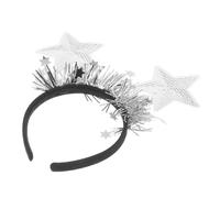 HOOTNEE Festive Sequin Star Headband for Parties and Weddings Sparkly Five-pointed Star Hair Accessory Fun Glittering Photo Prop for All Ages and Dazzling Design