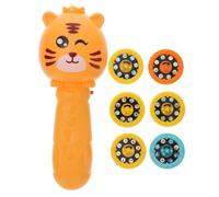 HOOTNEE Flashlight Projector Creative Projection Design Educational Bedtime Lamp with Patterns Cognitive Learning