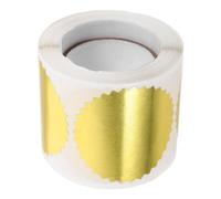 HOOTNEE foil Stickers 1 Roll 250Pcs/Roll Glasin Paper Base Creative for classrooms Craft Teachers Parents