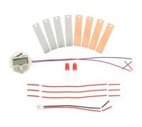 HOOTNEE Fruit Battery Science Kit - DIY Fruit and Potato Battery Experiment with Zinc and Copper Plates, Electronic Clock Educational, Student Science Supply for School Experiments