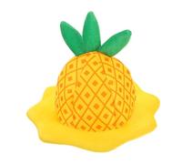 HOOTNEE Funny Pineapple Costume Hat for Adults Elastic Party Headwear Unique Fruit Birthday Cap Photo Prop for Dancing and Tropical Themed Events