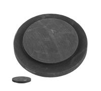 HOOTNEE Graphite Crucible Lid Dust Cover for High-Temp Resistant Jewelry Making Smelting Crucible Top for Lab Analysis and Metal Casting