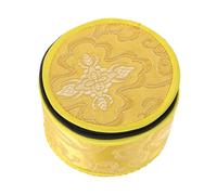 HOOTNEE Handmade Tibetan Singing Bowl Case Buddha Sound Bowl Pouch Zipper Closure for Meditation Travel