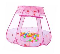 HOOTNEE Hexagon Play Tent Castle with Water Resistant Material for Boys and Age Easy Installation Indoor Outdoor Game House for Creative Imaginative Play Ball Tent