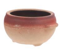 HOOTNEE High Temperature Resistant Clay Pot 700ml Pottery Casserole for Cooking Potato Noodles and Spicy Hot Pot Easy to Clean Open Flame Use No Lid