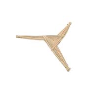 HOOTNEE Irish Handwoven Straw Cross Wall Hanging - Traditional St Brigid’S Ireland Cross for Home Blessing and Entryway Decoration, Spiritual Religious Art, 8.65X8.65X0.47 Inches