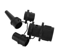 HOOTNEE Kayak Valve Adapter Black Plastic Air Converter for Rubber Boat