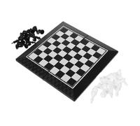 HOOTNEE Lightweight Portable Folding Chess Board Set for Adults Travel Friendly Educational Chess Game with Non Slip Surface for Strategic Skill Development