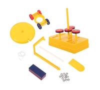 HOOTNEE Magnetic Science Playset Stem Magnetism Experiment Kit for Physics Learning Tools with Abundant Magnets and DIY Components Interactive Science Supplies for School Classroom