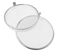 HOOTNEE Metal Dishwasher Utensil Basket with Fine Mesh round Design Scratchproof Cutlery Storage Basket for Small Items for Home Dishwasher Accessories