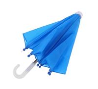 HOOTNEE Miniature Doll Umbrella Portable Rain Parasol for Dollhouse Accessory Colorful Small with Large Canopy Coverage for Pretend Play and Gift
