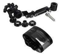 HOOTNEE Motorcycle Brake Clutch Fluid Reservoir Tank Enhanced Reliability Convenient Usage Black Aluminum Alloy Rubber Motorcycle Replacement Part