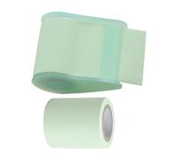 HOOTNEE Multi-function Light Green Self-stick Note Tape Dispenser with Plastic Holder, Easy to Carry Decorative Memo Notes for Marking Focus and Classified Archives,