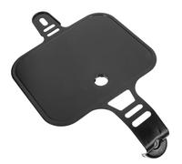 HOOTNEE Number Plate with Front Motorcycle Accessory License Plate in Black Simple Installation, Protects The for and Parts Vehicle Dirt Bike Off-road