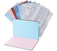 HOOTNEE Photography Backdrop with Marble Patterns Lightweight Backgrounds for Food Jewelry Photoshoot Portable Carry Bag and Clips Professional Small Product Flat Lay Props