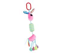 HOOTNEE Plush Cartoon Crib Hanging Soft Sensory Wind Chime for Boy Girl Cot Mobile with Safe Material to Soothe and Develop Grasping Ability