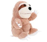 HOOTNEE Plush Sloth Hand Puppet Soft Animal Stuffed for Interactive Storytelling and Role Play Fits and Adults Enhances Creativity and Communication Skills Birthday Gift and Early