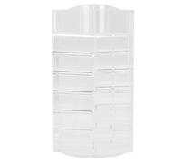 HOOTNEE Polish for Acrylic Nail Lipstick Stand and Rotating Display Organiser Rack Ruggedness and Long Serving Life Cosmetic Suitable Bathroom Vanity and Desktop Use