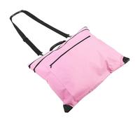 HOOTNEE Portable Artist Carrying Case with Sturdy Zipper Lightweight Drawing Board Storage Bag for Travel Park Use and Art Supply Organization in Pink