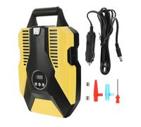 HOOTNEE Portable Electric Car Tyre Pump with Digital Pressure Gauge, Automatic Stop Function, Abs and Copper Material, Stable Tire Pressure Maintenance for Car Tires